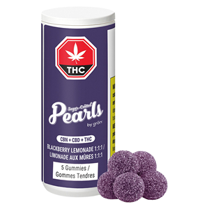 Pearls - BLACKBERRY LEMONADE 1:1:1 CBN/CBD/THC - x 5