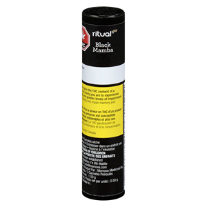 Ritual Sticks - Black Mamba Pre-Roll - 3 x 0.5g