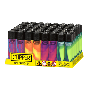 Clipper Lighters Painted Nebula