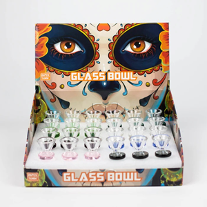 Genie  14 mm Round handle Glass Bowl